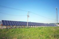 太陽光発電所　電力の販売を開始しました。